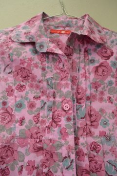 Camisa floreada - Emmó - Talle 10 en internet