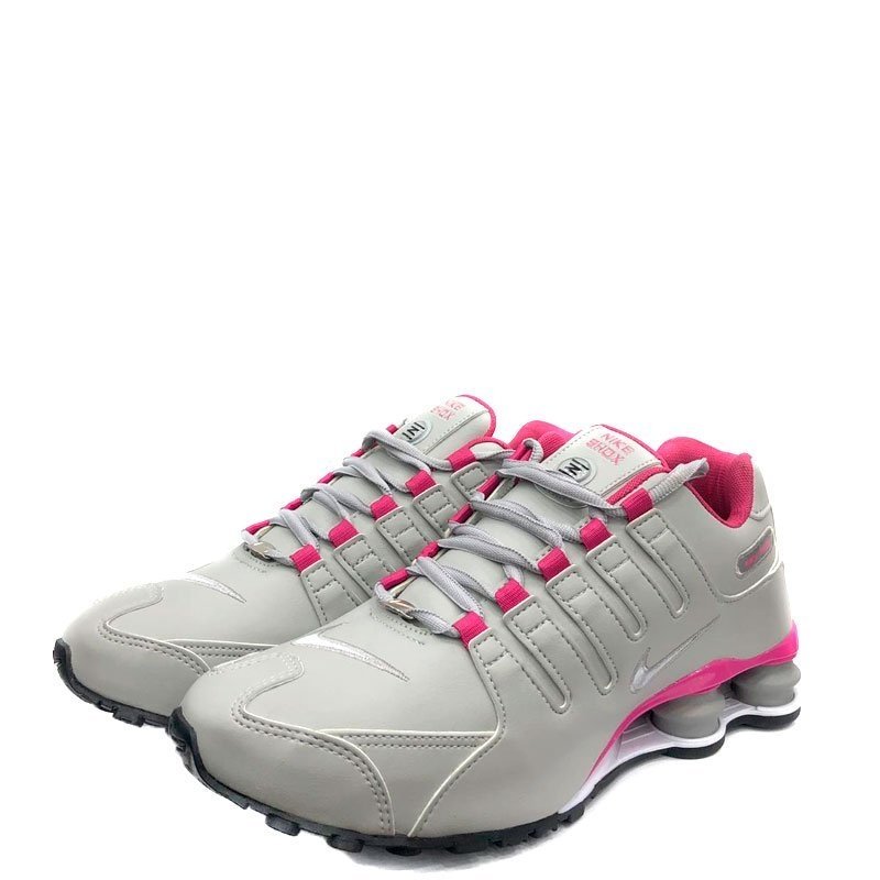 Tênis Nike Shox Nz 4 Molas Rosa/Cinza Feminino