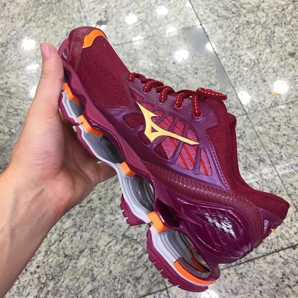 mizuno 9 vermelho