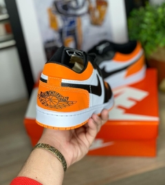 Nike Jordan Preto laranja (Nacional) - Fwstoree