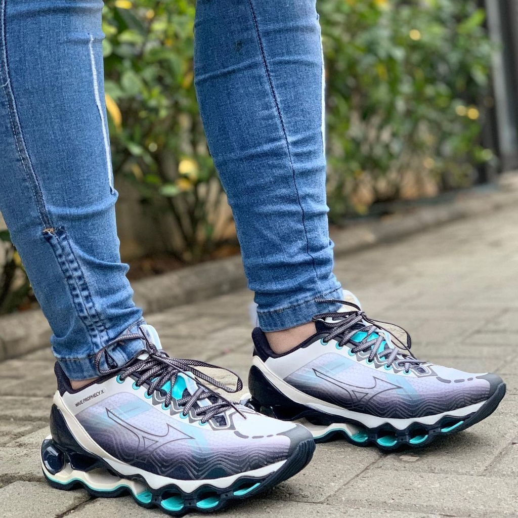 mizuno x azul