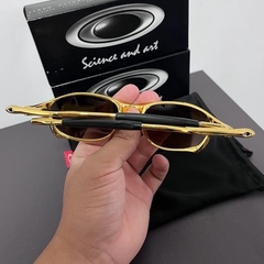 Óculos Oakley Juliet Doublexx 24K lente dourada ⋆ Sanfer Acessórios