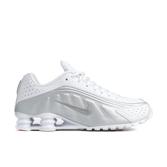 Nike Shox R4 Branco/Prata - Comprar em Fwstoree