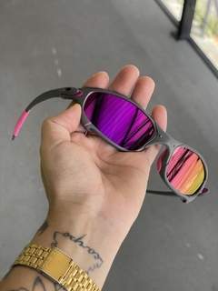 Juliet X-metal Pinada - kit borracha rosa - Lentes prizm