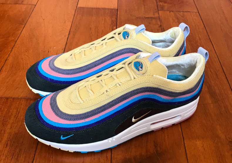 nike 97 amarelo