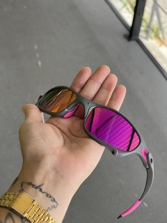 Juliet X-metal Pinada - kit borracha rosa - Lentes prizm