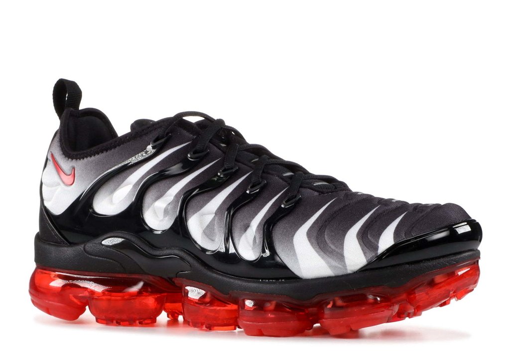 Tênis Air Vapormax Plus preto vermelho (shark)