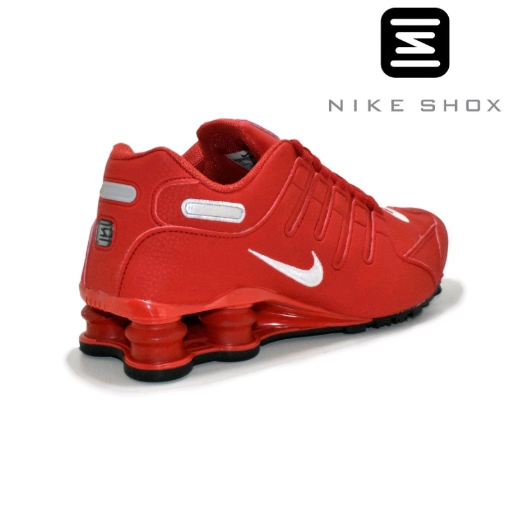 Tênis Nike Shox nz 4 molas Vermelho - Fwstoree