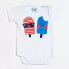 Body Palito Blanco Bebé Nene