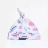 Gorrito Dinosaurias Blanco Bebé Nena