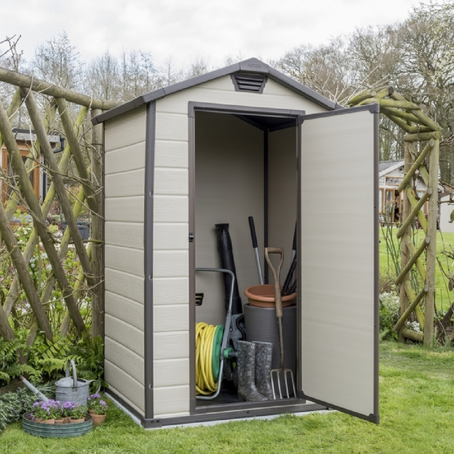 DEPÓSITO DE JARDÍN MANOR 4X3 BEIGE Keter Argentina