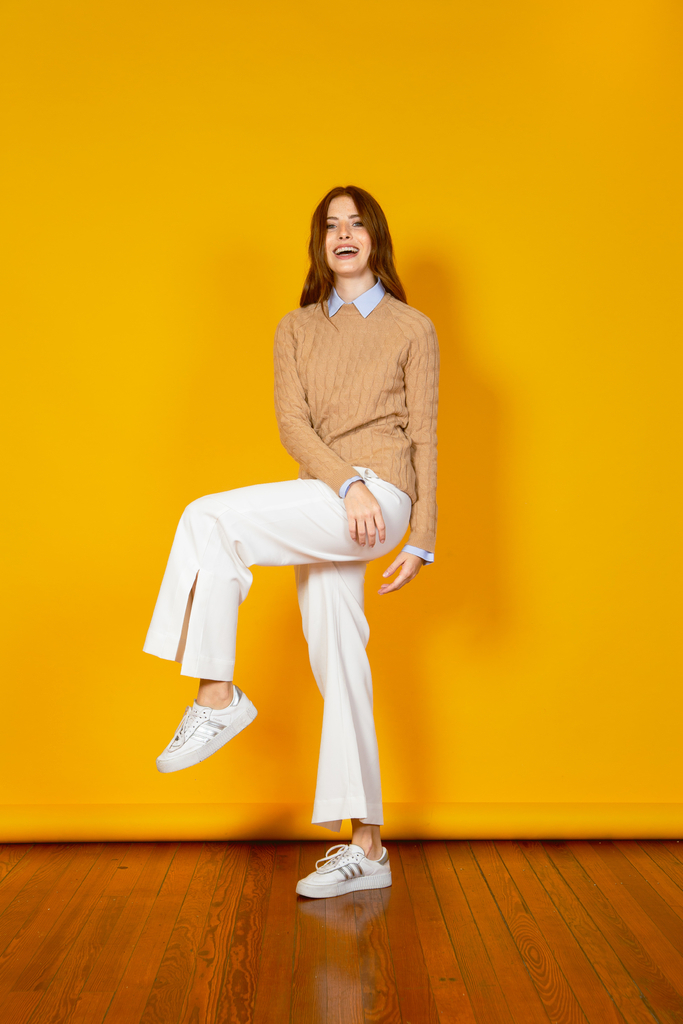 Pantalón recto tajo - Comprar en mevistemarieta