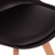 4 Sillas Eames Tulip Soft Negras - SH10X4 - Morshop Equipamientos