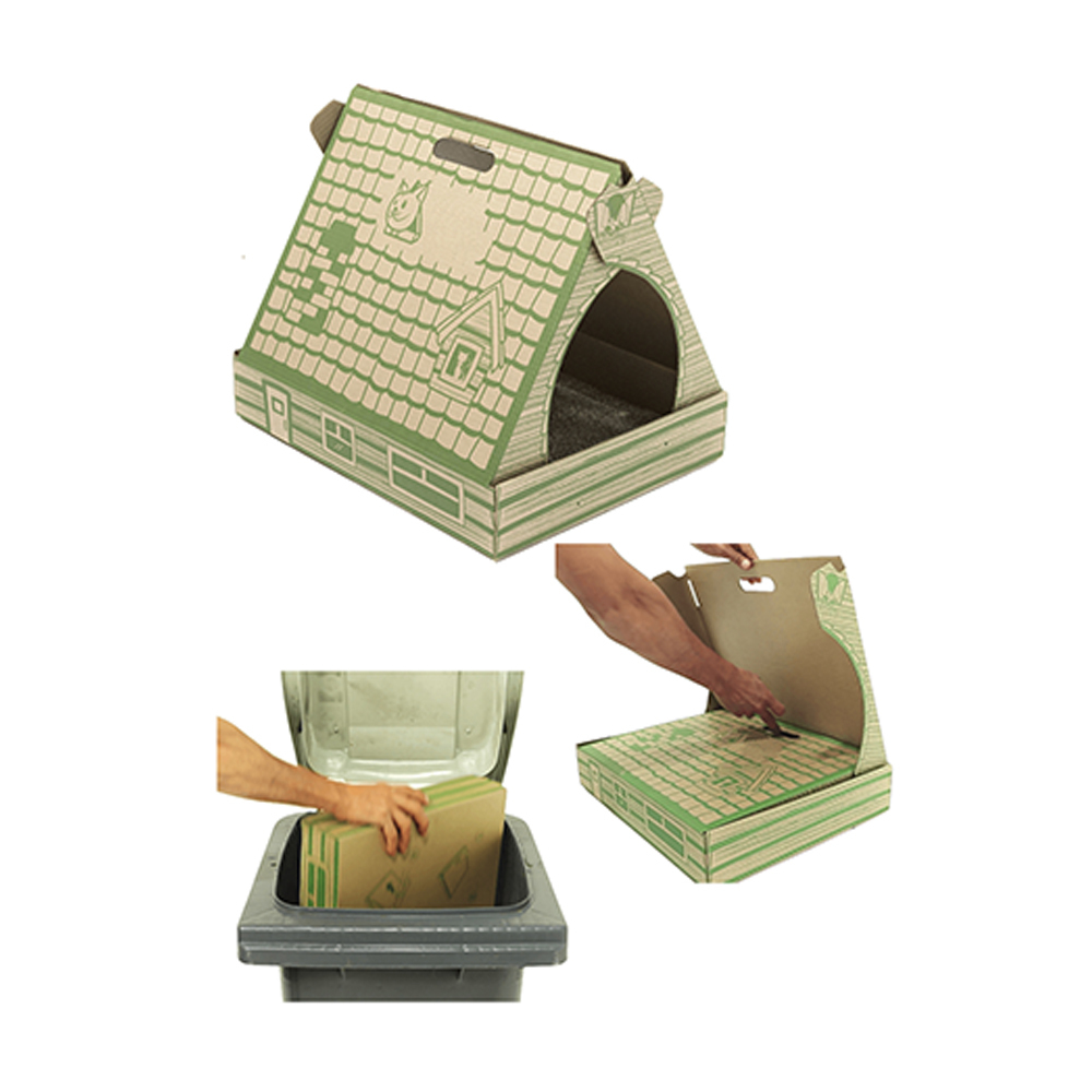 cardboard litter box