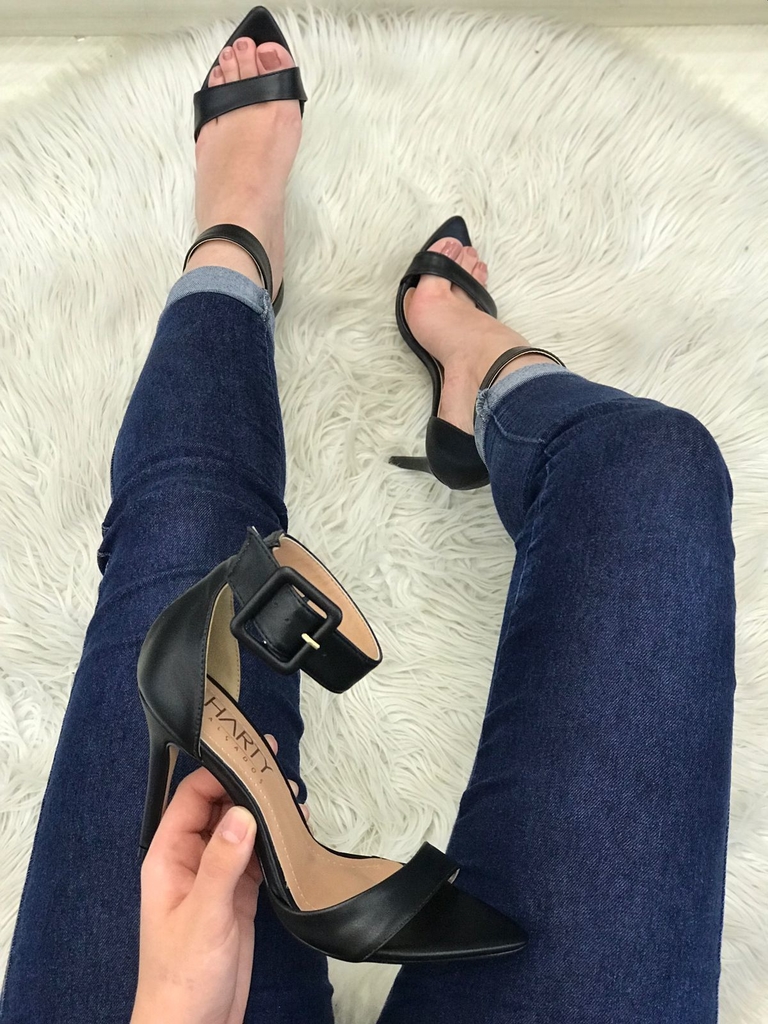 Sandalia Harty Calcados 1550696 Preto - HARTY CALÇADOS