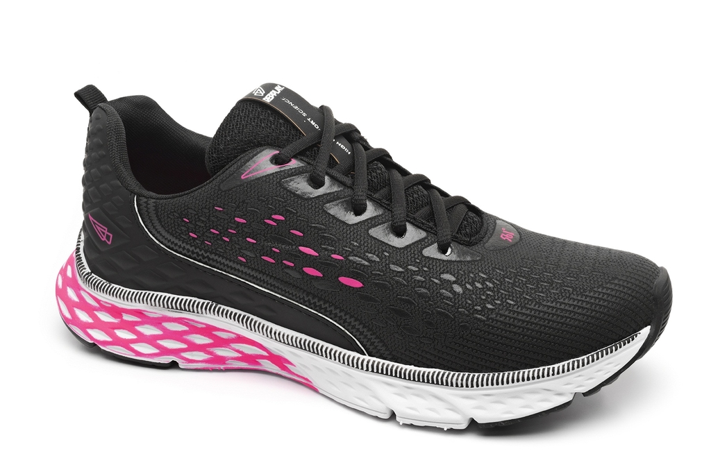 Tenis Replay 03/2021 Rp110 Preto/pink - HARTY CALÇADOS