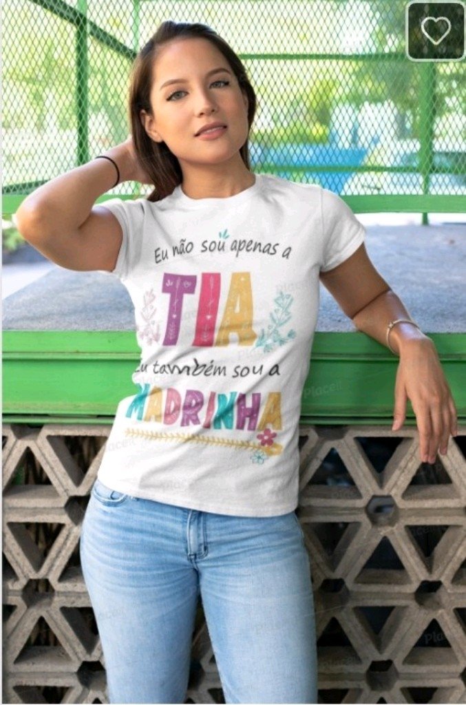 Camiseta Tia Dinda Madrinha