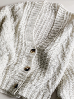 Cárdigan Trenzado Cosmopolitan / Soft Knit Cardigan - tienda online