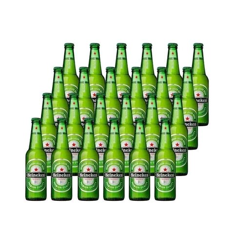 Heineken Botella porron 330ml Pack 24 unidades