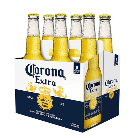 Six Pack Corona Extra Botella 330ml