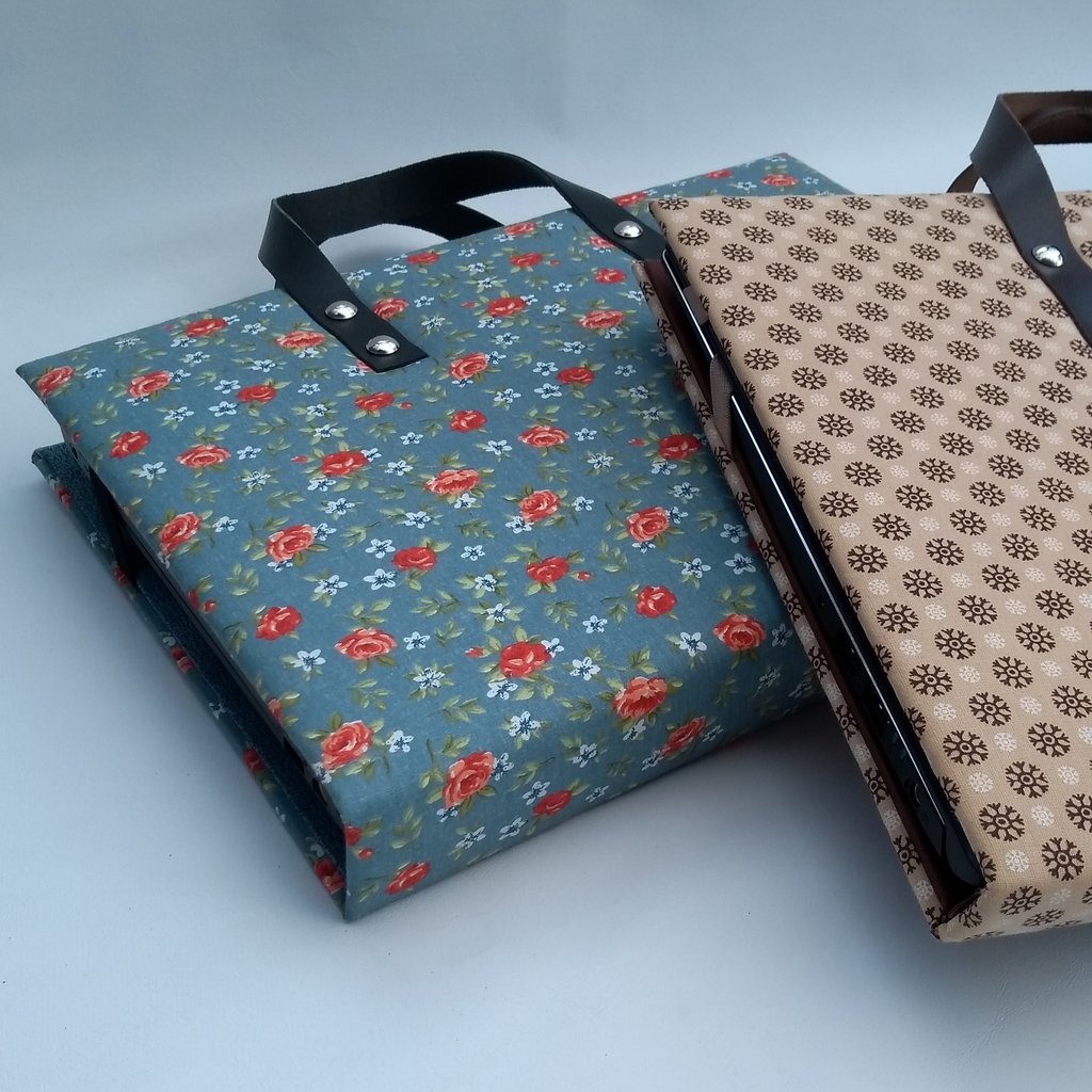 case para notebook de tecido