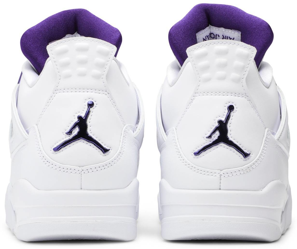 air jordan roxo e branco