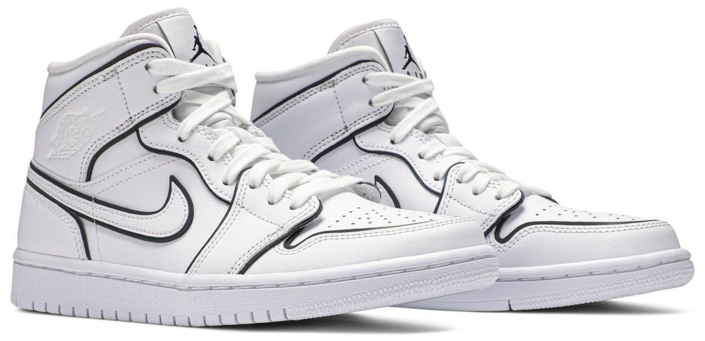 tênis nike air jordan 1 mid feminino iridescente