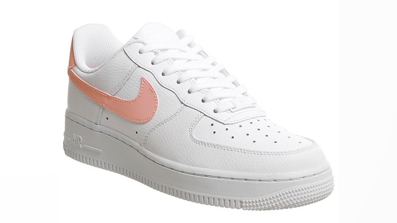 TÊNIS NIKE AIR FORCE 1 '07 SS WHITE/ ORACLE PINK