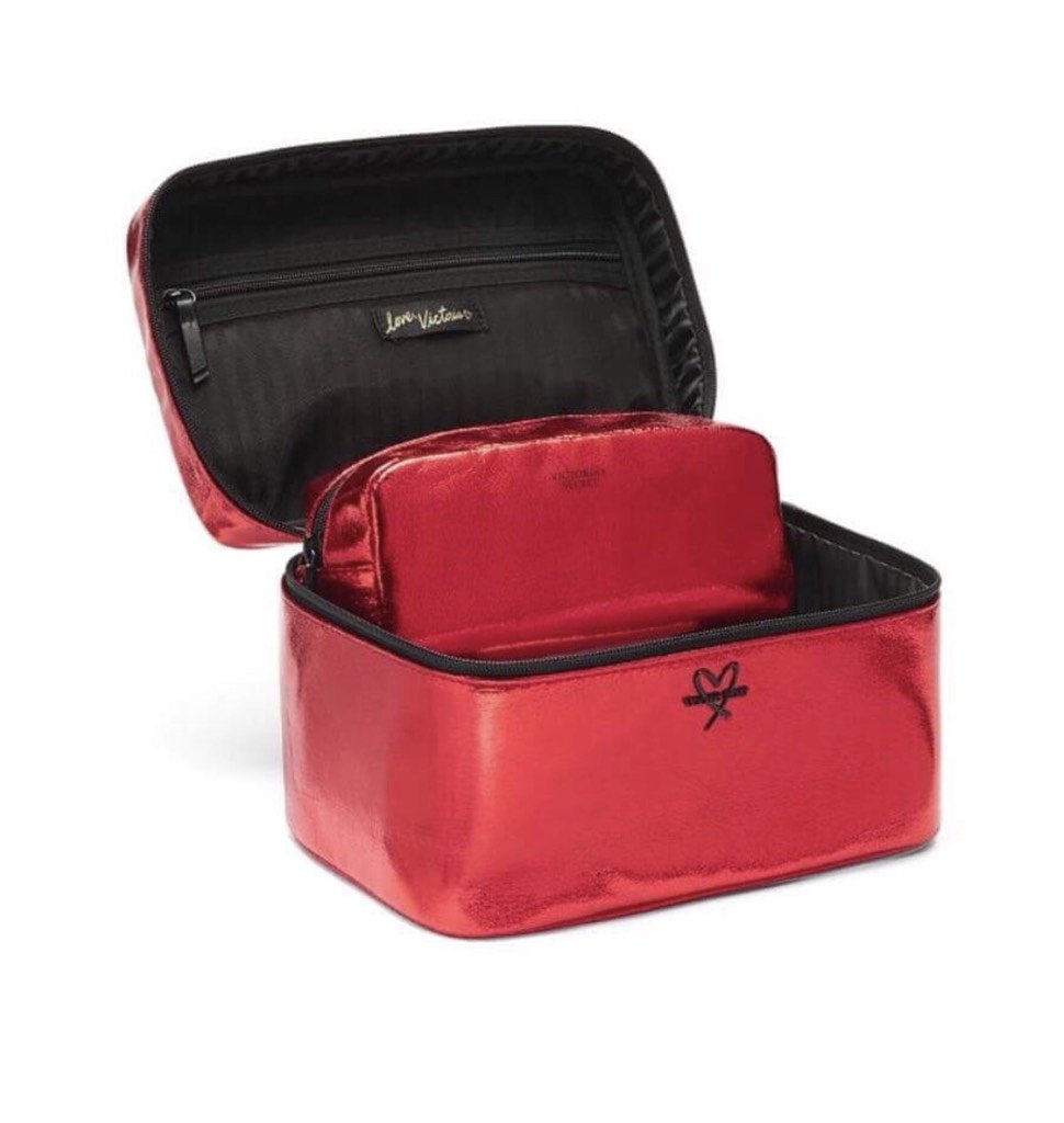 Neceser de Viaje Victoria's Secret - Travel Case Rojo Eléctrico 0024