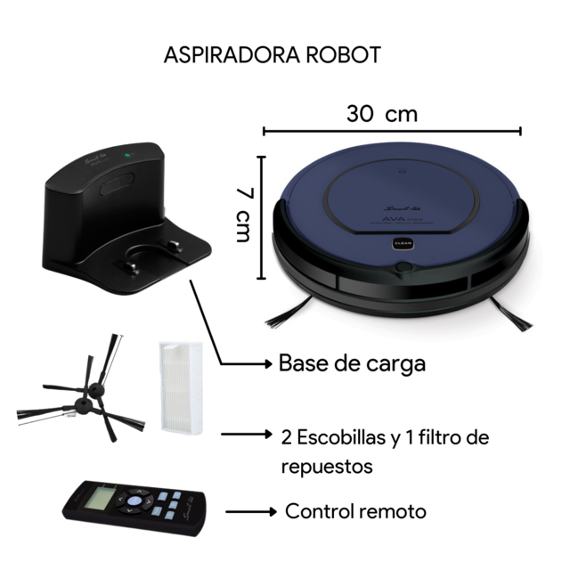 Aspiradora Robot Smart-Tek