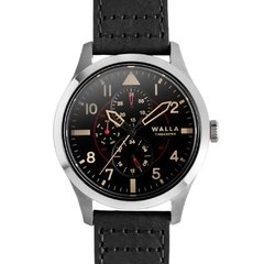Reloj Walla Timekeeper Steel black