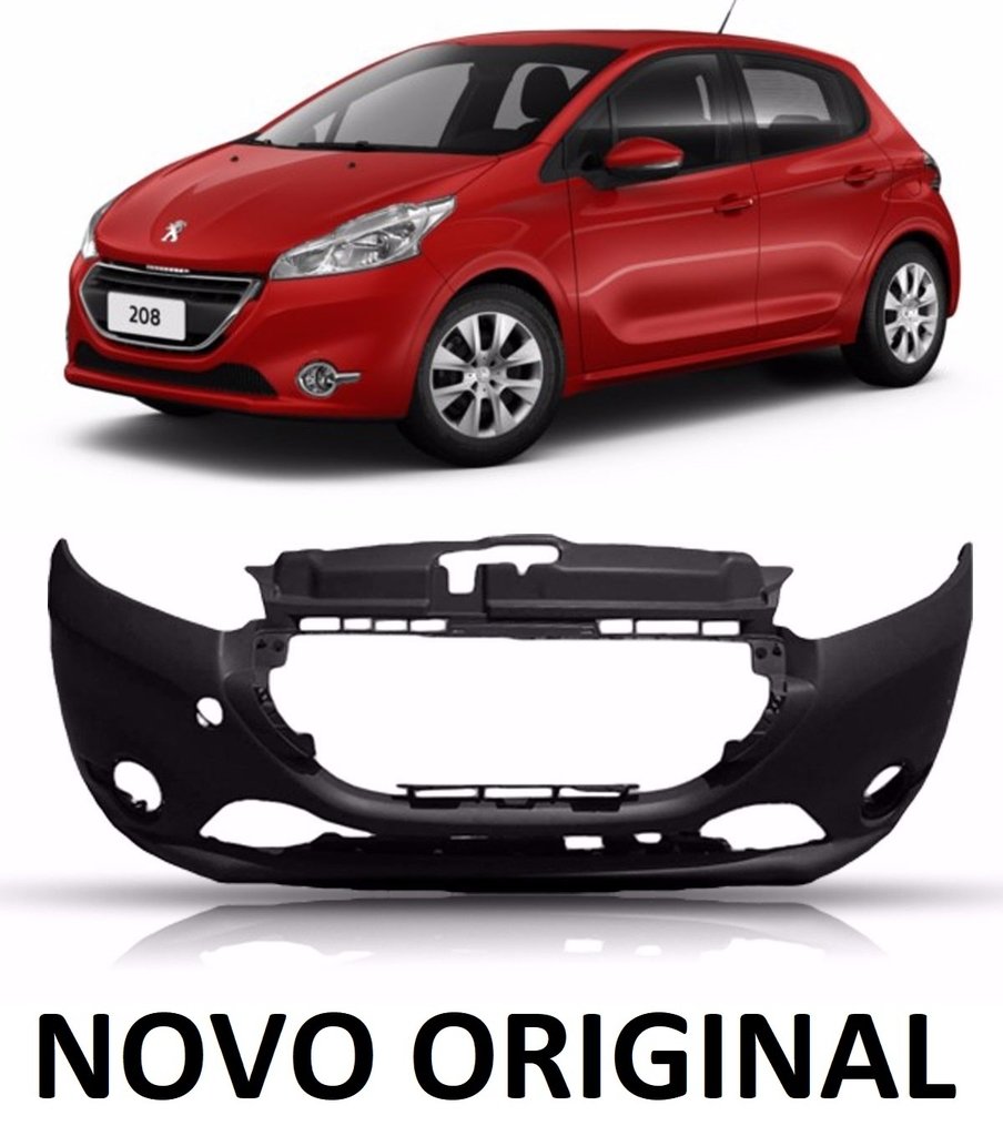 Parachoque dianteiro Peugeot 208 2013 2014 2015 2016 Novo Original