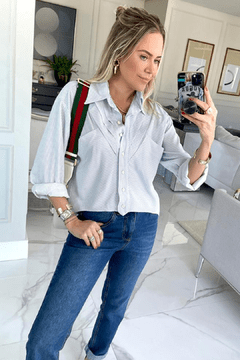 Calça Jeans Reta