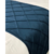 Peseira Decorativa Drapeada com Forro Azul Marinho- Prazo de Produção- 14 dias - comprar online