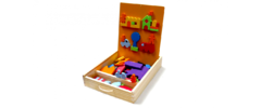 CAJA DOBLE - FIGURAS IMANTADAS EL BARRIO - CLAP