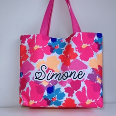 Kit Bolsa+Necessaire Personalizado | Estampa Janis - comprar online