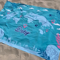 Canga de Praia Personalizada | Estampa Travel na internet