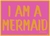 Canga de Praia Personalizada com Mini Pompons | Estampa Mermaid Pink com Laranja