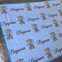 Canga Toalha Infantil Personalizada | Estampa Ursinhos - loja online
