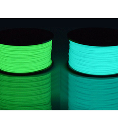 Filamento PLA Premium Glow in Dark 1kg - Slim 3D