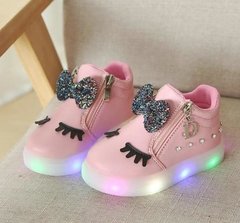 Tênis Infantil com Led Unicórnio