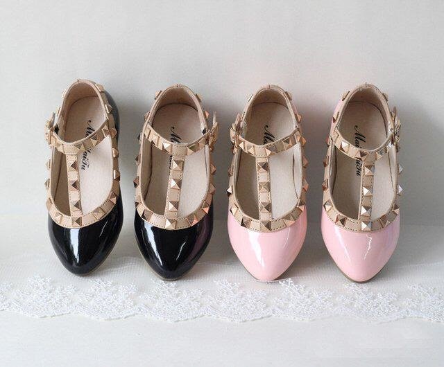 Sapato Infantil Inspired Valentino - Cereja Outlet
