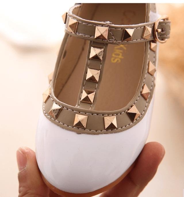 Sapato Infantil Gliter Diamante Luxo Rosa Laço Duplo Estilo Sapatilha