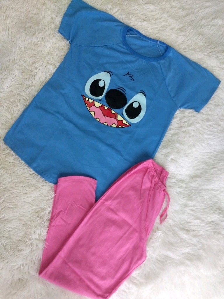 Pijama Stitch Blue Comprar En Bendita Juventa