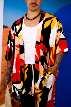 KIMONO EM VISCOLINHO THE SUN na internet