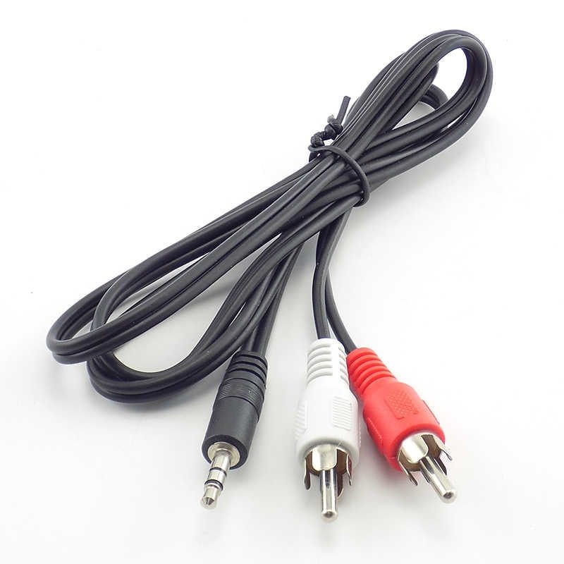 Conector Auxiliar 3.5mm a RCA (Audio-Stereo) - Hubelam
