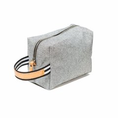 Combo - Shopping Bag Zíper + Nécessaire + Case para Laptop - Cinza e Preto