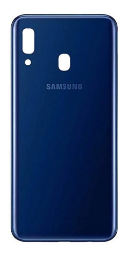 Tapa Trasera Repuesto Para Samsung A20 Azul