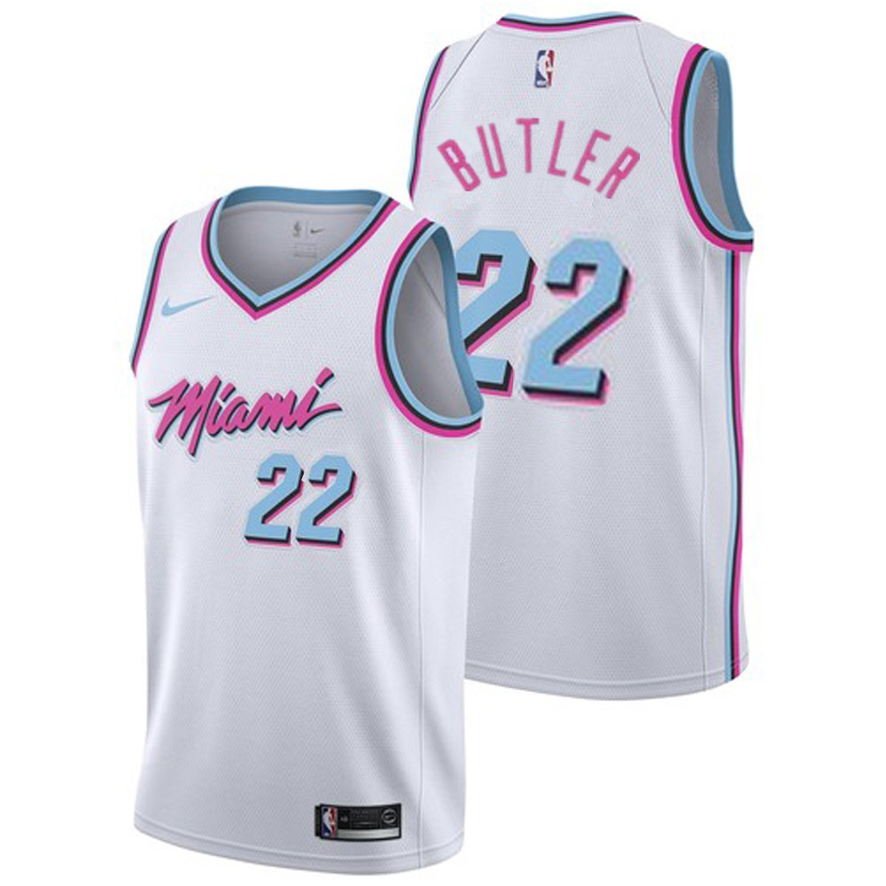 Regata NBA Nike Swingman - Miami Heat City - Branco - Butle #22