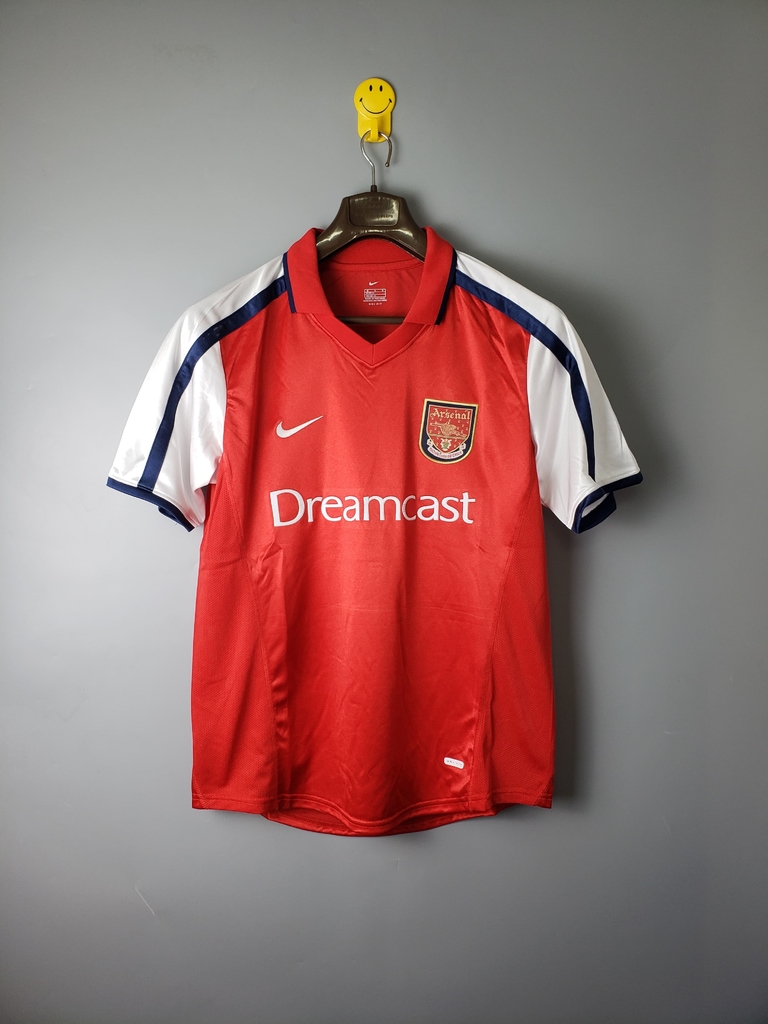 Camisa Arsenal I 1998 - Torcedor Nike Masculino - Vermelha